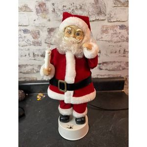 Vintage Original Motionettes of Christmas Vintage Santa Claus  inc box